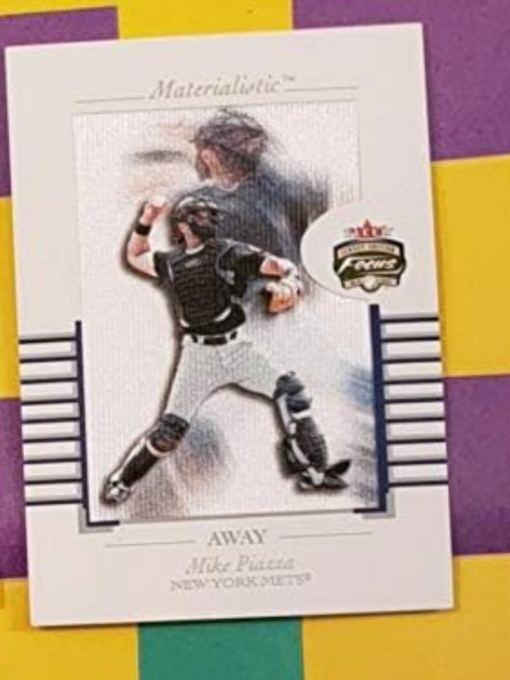 2002 Fleer/Skybox International LP MIKE PIAZZA, New York Mets Fleer Focus 2002